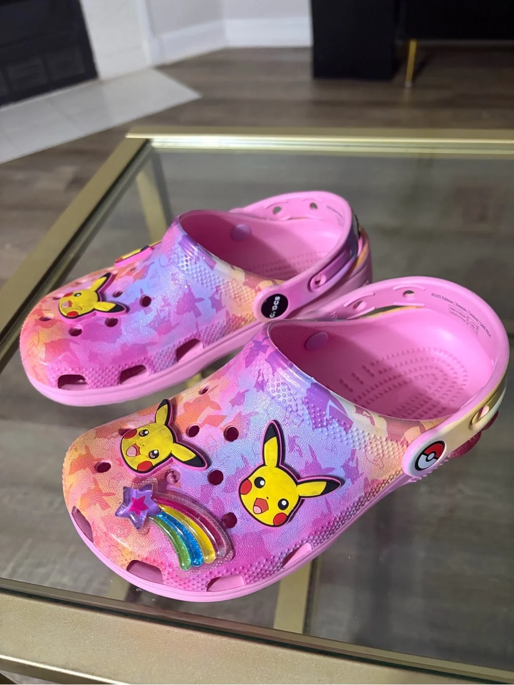 Kids Pokemon Crocs w/Charms